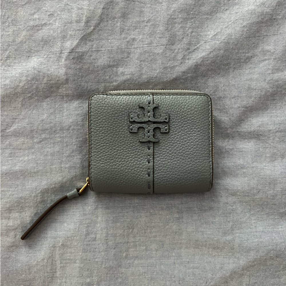 Tory Burch Wallet in Dusty Blue